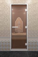  Дверь «Хамам Бронза» 7х19
