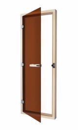 Дверь для сауны SAWO 7x19 осина, левая, 730-3SGA-L 