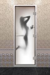 Дверь «Хамам Фотопечать» 7х19