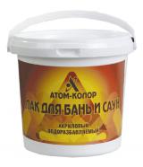 Лак для бань 0,9 л. Лак для бань 0,9 л.