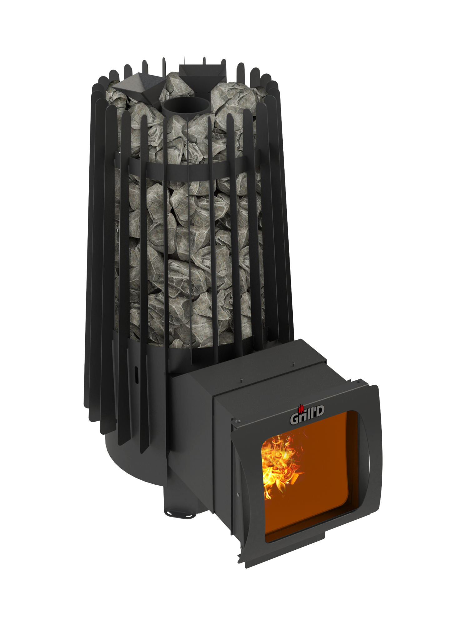 Дровяная печь Grill'D COMETA 180 Vega Long Window Max Дровяная печь Grill'D COMETA 180 Vega Long Window Max